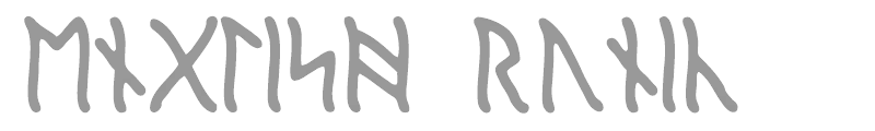 English Runic