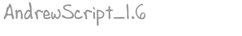 Andrew Script