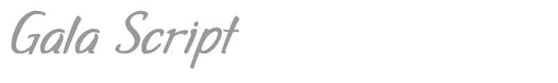 Gala Script