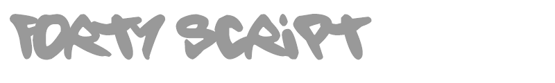 Forty Script