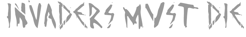 Invaders must die