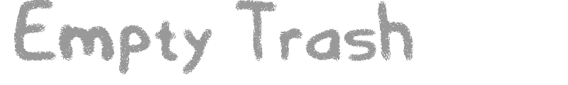 Empty Trash