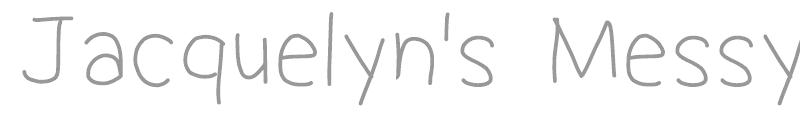 Jacquelyn's Messy Hand