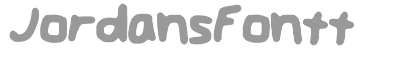 JordansFontt