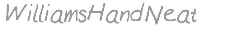 WilliamsHandNeat