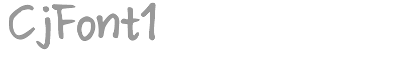 CjFont1