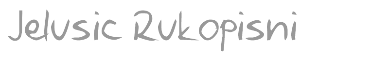 Jelusic Rukopisni