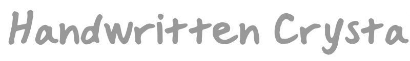 Handwritten Crystal v2