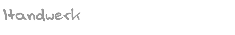 Handwerk