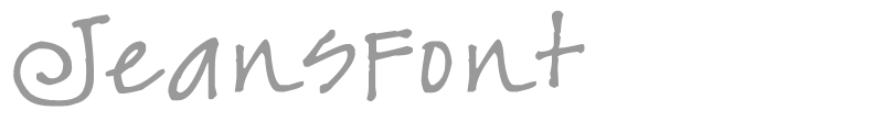 JeansFont