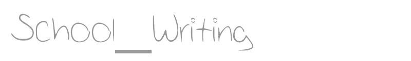 School_Writing