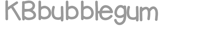 KBbubblegum