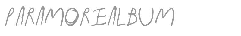 ParamoreAlbum