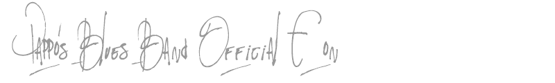 Pappo's Blues Band Official Font