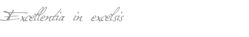 Excellentia in excelsis