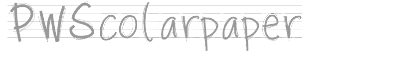 PWScolarpaper