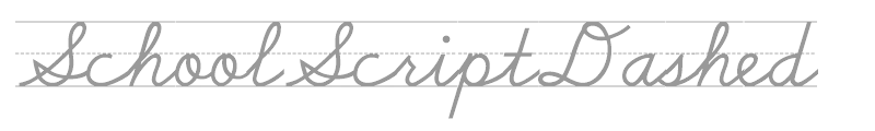 SchoolScriptDashed