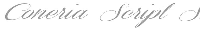Coneria Script Slanted Demo