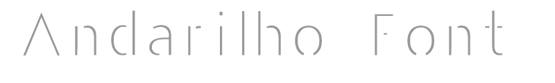 Andarilho Font