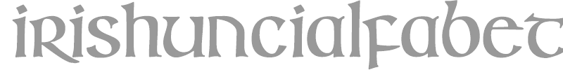 IrishUncialfabeta-Bold