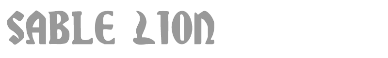 Sable Lion Italic