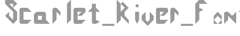 Scarlet_River_Font