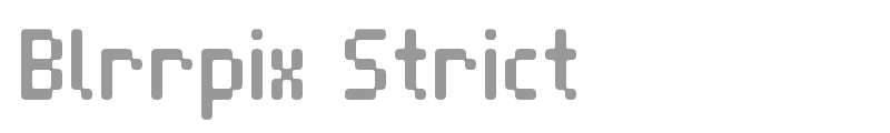 Blrrpix Strict
