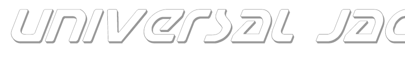 Universal Jack Shadow Italic