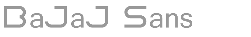 Bajaj Sans