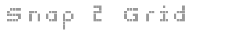 Snap 2 Grid