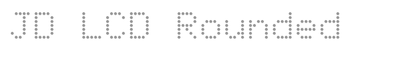 JD LCD Rounded