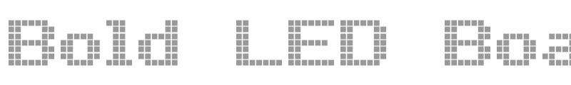 Bold LED Board-7