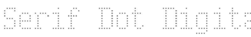 Serif Dot Digital-7