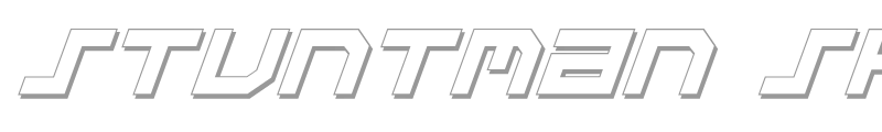 Stuntman Shadow Italic