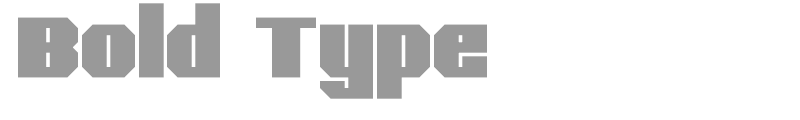 Bold Type