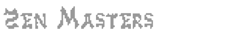 Zen Masters Italic
