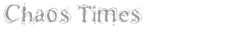 Chaos Times