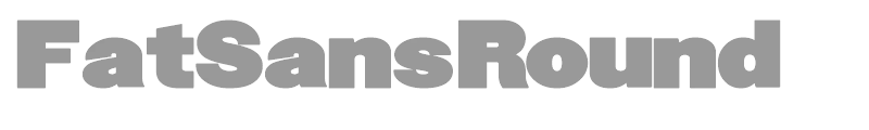 FatSansRound