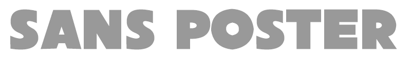 Sans Poster Bold JL