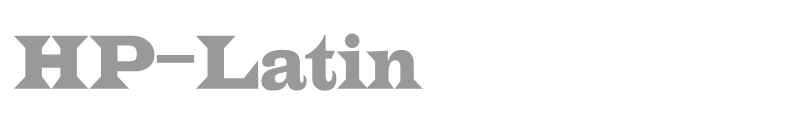 HP-Latin
