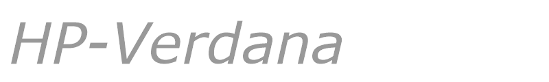 HP-Verdana