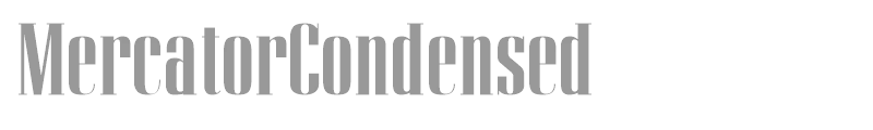 MercatorCondensed
