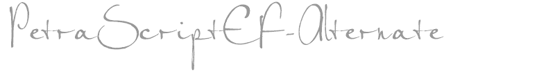 PetraScriptEF-Alternate