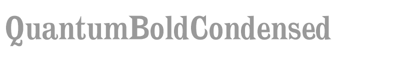 QuantumBoldCondensed
