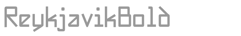 ReykjavikBold
