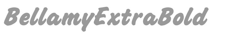 BellamyExtraBold