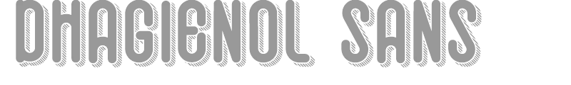 Dhagienol Sans