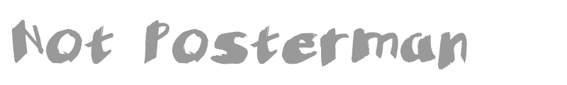 Not Posterman