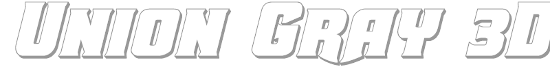 Union Gray Super-Italic