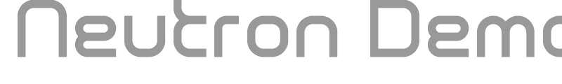 Neutron Demo